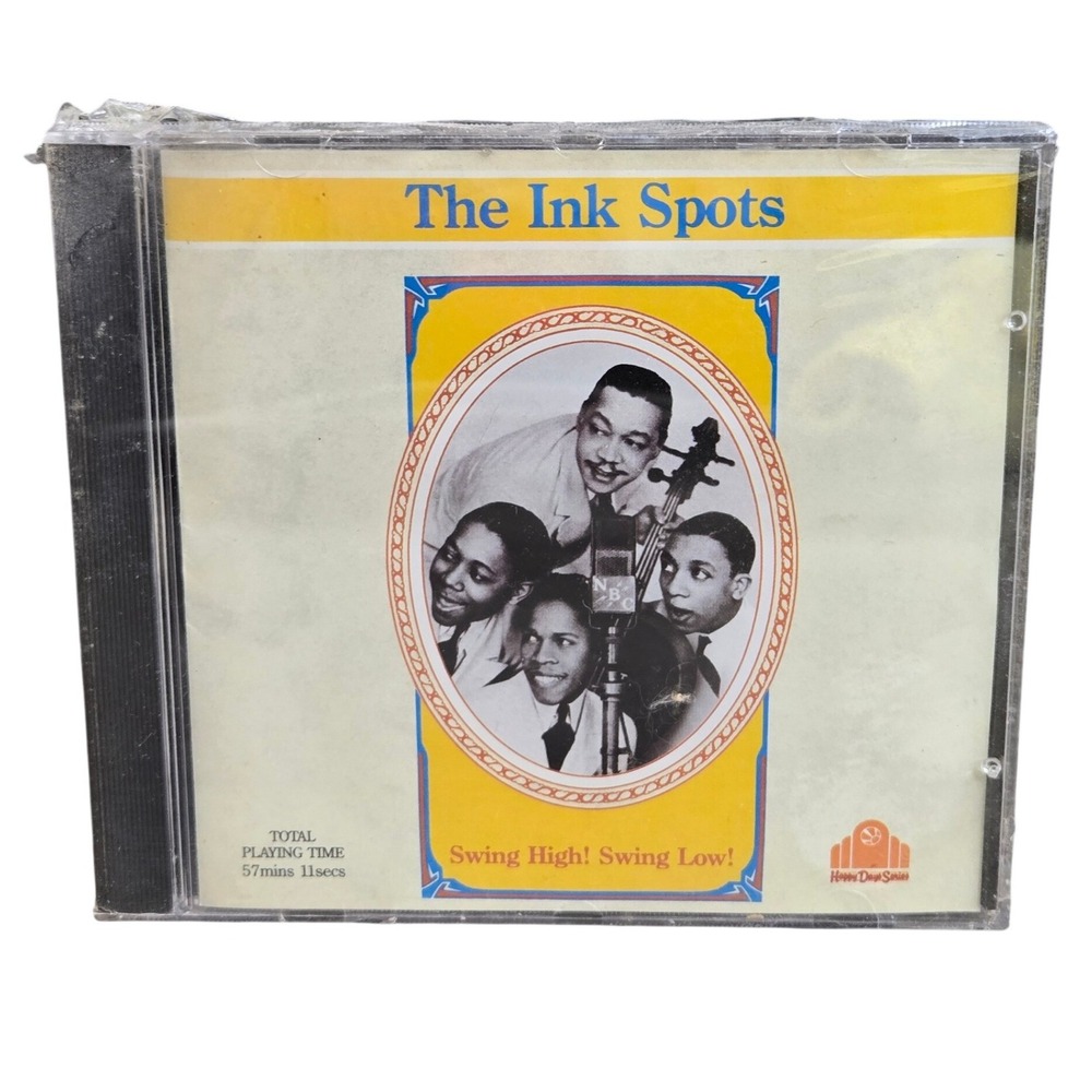 The Ink Spots Swing High! Swing Low! CD 1989 Conifer London Album New